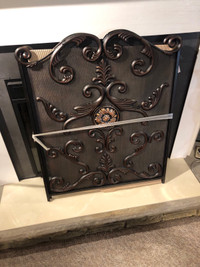 New Fireplace decorative metal screen