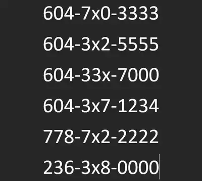 Premium Phone Numbers, View more