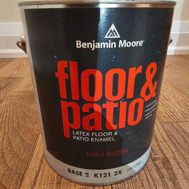 1 Gallon Latex Floor and Patio Enamel Paint (CC518) in Painting & Paint Supplies in City of Toronto