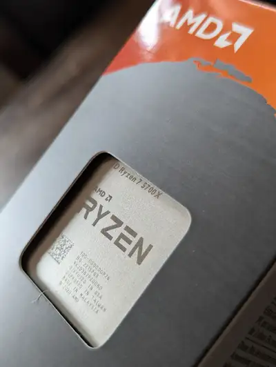 Hi there, selling a brand new, sealed in box Ryzen 5700X CPU can deliver, sorry no trades If ad is u...