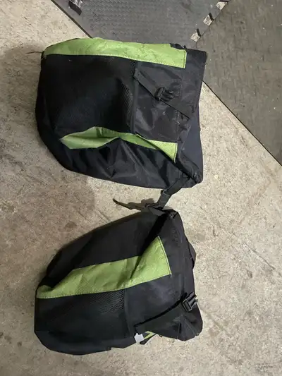 bike rack and bags , View more