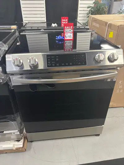 Samsung “30” Stainless Steel Induction Range on Sale‼️, View more