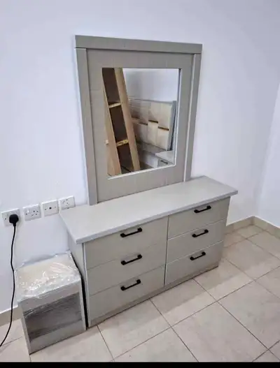 6 Drawer Wooden Dresser – Spacious, Stylish & Customizable, View more