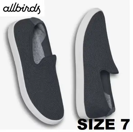 ALLBIRDS MEN'S TREE LOUNGERS SIZE = 7 in Men's Shoes in Markham / York Region - Image 2