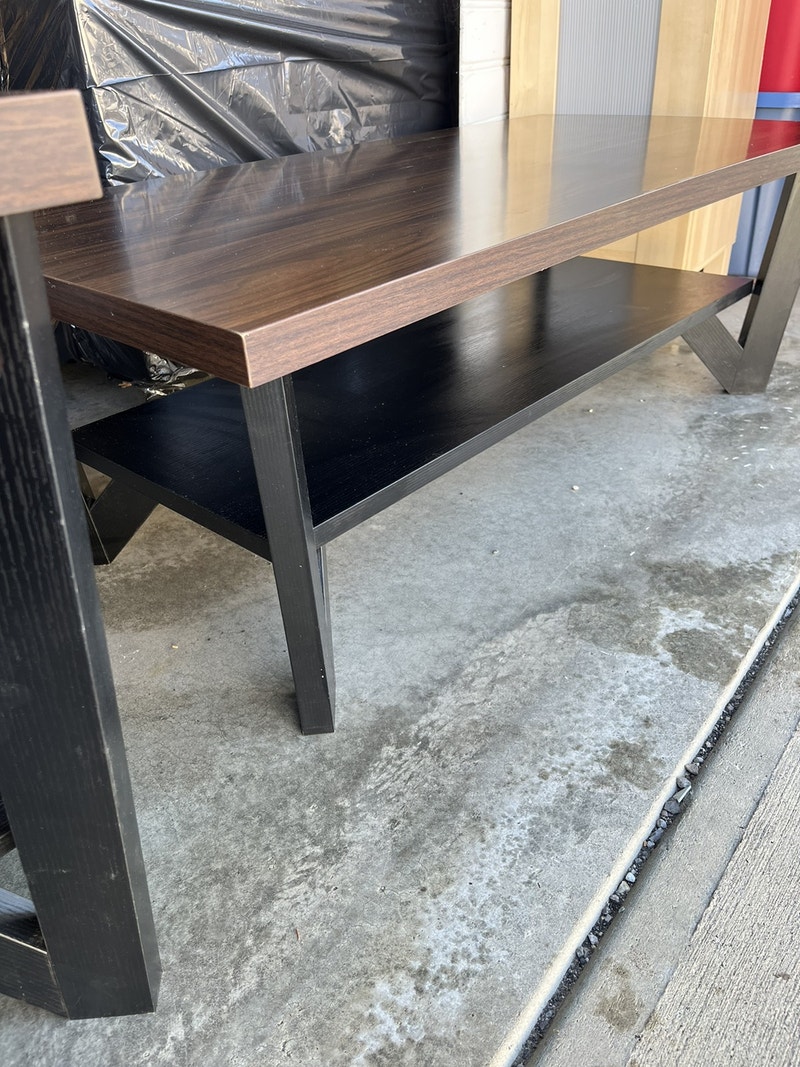 Arika 3Piece Coffee and Two End Tables from The Brick Coffee Tables