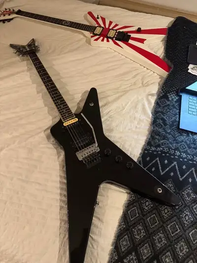 1995 Washburn Dimebag Darrell Dime 333 Blackjack w/ Upgrades, View more