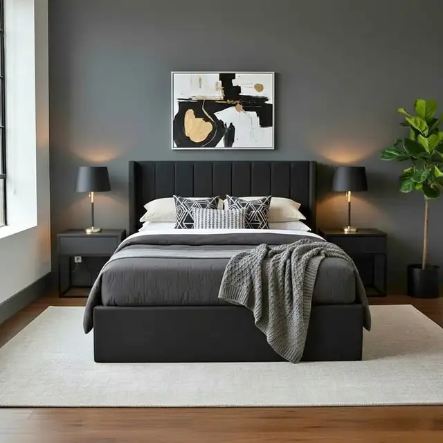 Lift Up Storage Bed | Available in Queen & King Size | 1 Year Wa in Beds & Mattresses in Tricities/Pitt/Maple - Image 4