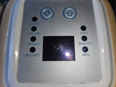 All in one Intex salt water chlorinator with pump and filter, View more
