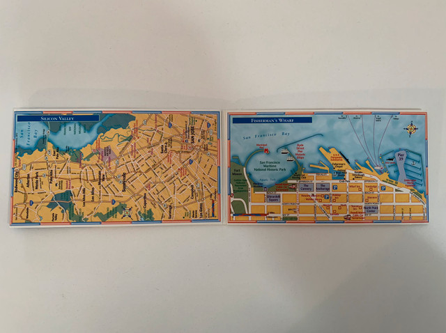 Carte de Poche Pop-Up San Francisco Pocket Map very Cool  dans Autre  à Ville de Montréal - Image 3