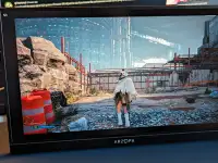 16.1" 144hz 1080p HDR USB-C portable monitor with CONTROLLER