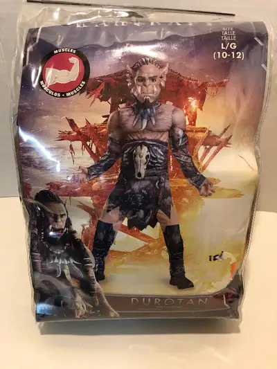 World of Warcraft 'DUROTAN' Children's Muscle Costume (New), View more