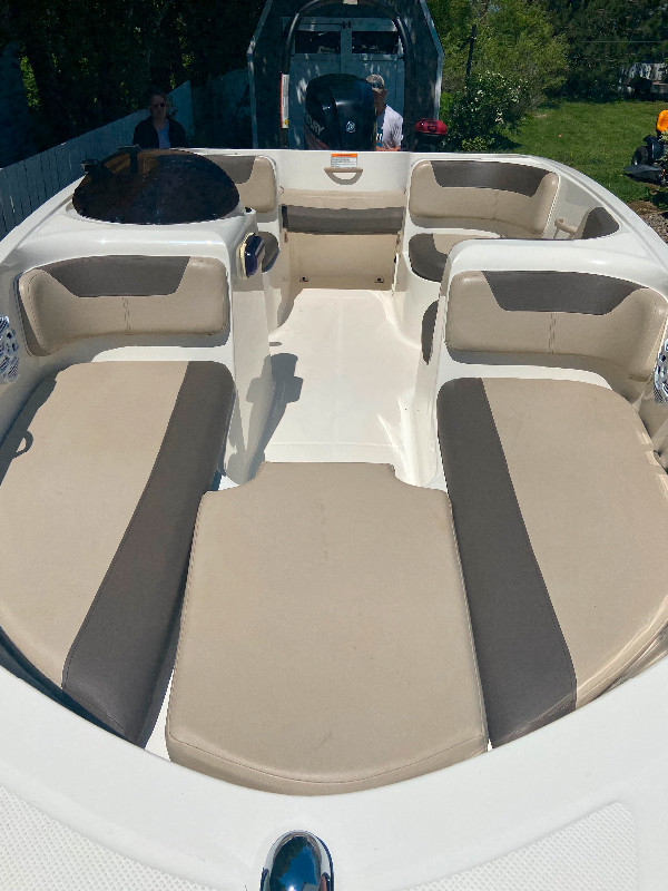 2017 Bayliner Element  E16, 75hp merc,very low hours! in Powerboats & Motorboats in Cape Breton - Image 4