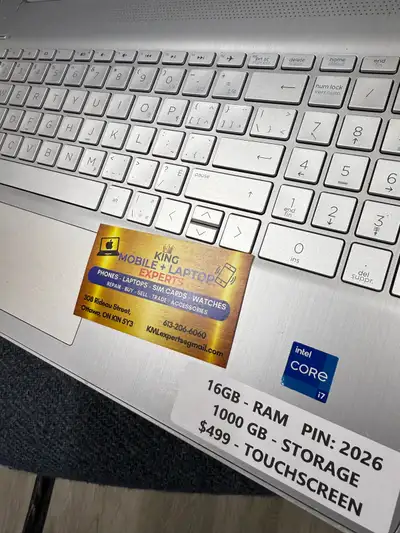 HP laptop Touchscreen, View more