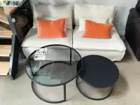 Pair of living room / coffee tables 