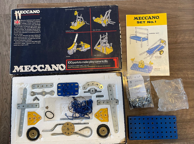 Mecano construction toy set 1 1972 in Toys & Games in North Bay - Image 2