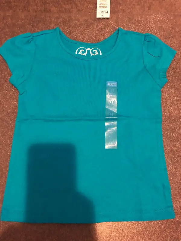 Brand New - Children's Place BLUE Perfect t-shirts - 3T Girls62864744108802123