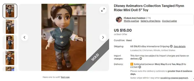 FLYNN RIDER IS GOING TO HELP BARBIE FIND SOME NEW SHOES! in Toys & Games in Oshawa / Durham Region - Image 6