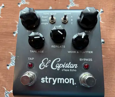 Strymon El Capistan V1 Tape Delay plus Mini Switch, View more