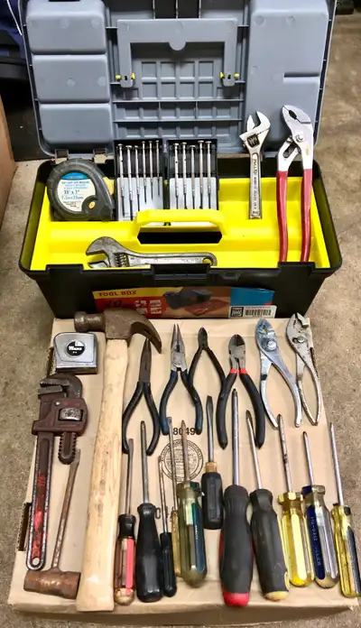 Toolbox With Tools, View more