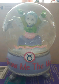 Angels Of The Zodiac Show Me The Money Snowglobe For Sale