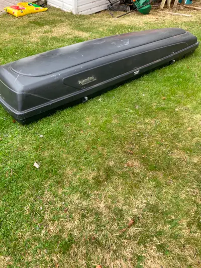 Installed on top of vehicle for extra luggage