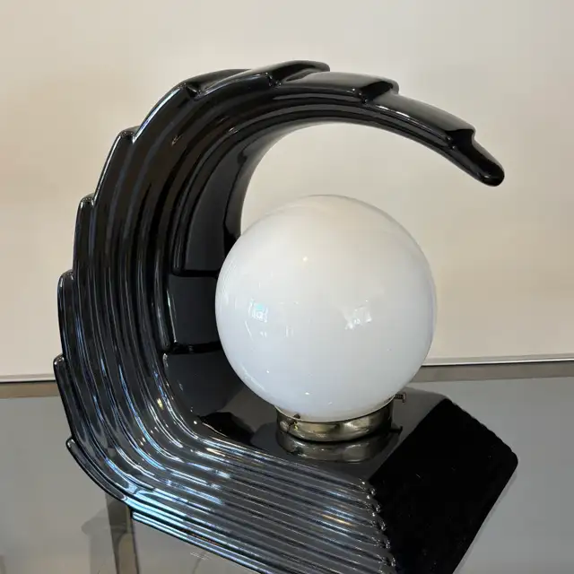 Vintage Art Deco Style Table Lamp in Indoor Lighting & Fans in Hamilton - Image 9