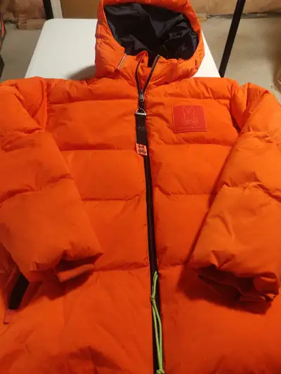 Psycho Bunny Puffer Jacket mens medium, View more