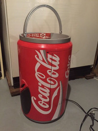 Vintage Coca Cola radio/tape player