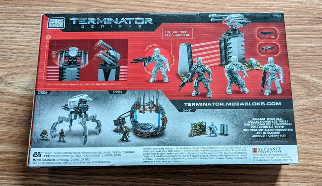 MEGA BLOKS Terminator Genisys T-800 Figure Pack  in Toys & Games in Bedford - Image 2