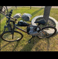 Gas powered bicycle (4 stroke engine) 49cc