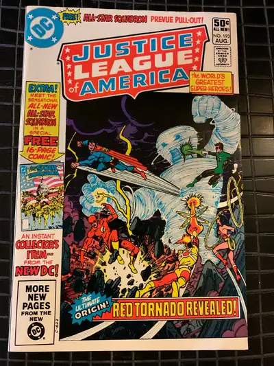 justice league, #193, 1981, 50 cent, like new, stored in Mylar, View more