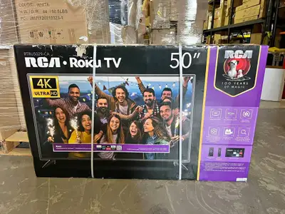 RCA Roku Smart 4K UHD Smart TV, 50-in, View more