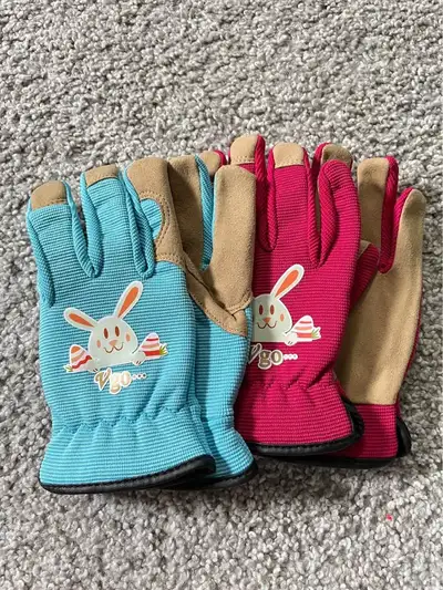 2Pairs Age 3-4 Kids Gardening Gloves, View more