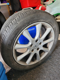 Acura TSX rims and all season tires set $350 firm