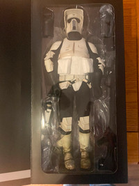 Sideshow collectible Star Wars Scout Trooper exclusive edition.