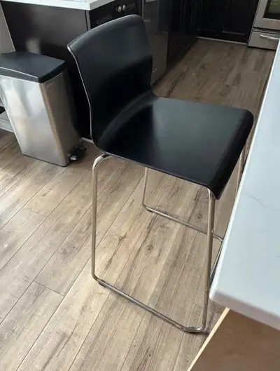 Modern Black Bar Stools - Only $65 Each! - 2 Available: Grab them before they’re gone! - Stylish & C...