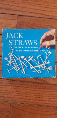 Antique Jack Straws Pick Up Sticks Game