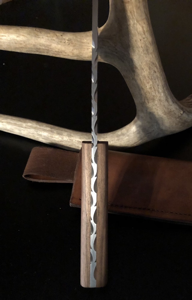 Custom knife by “The Firepit “ Arts & Collectibles Grand Bend