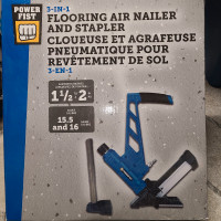 Flooring air nailer and stapler 