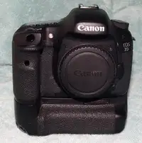 Canon 7D with Vertical Grip and Lens(es)