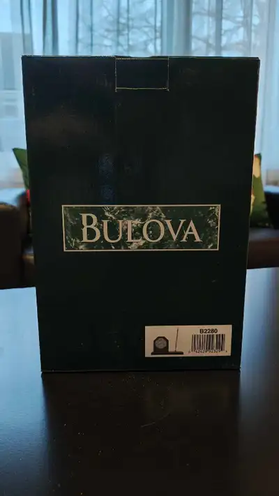 Bulova Clock - NIB, View more