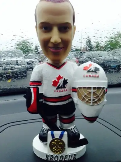 NHL legend Martin Brodeur bobble head, View more