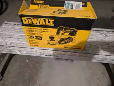 DEWALT 20V MAX XR Lithium Cordless Brushless 3-1/4-inch Plane, View more