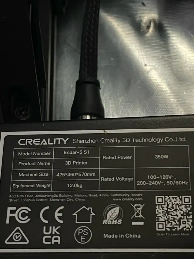 3D Printer- Ender 5 s1510819658085191683