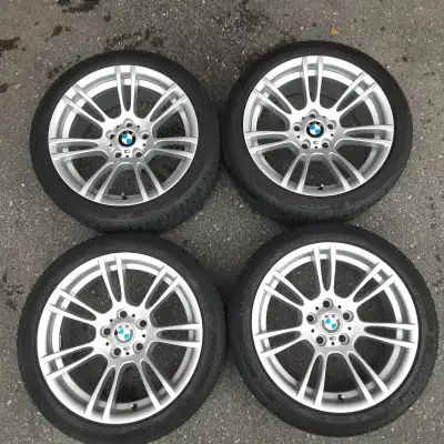 Set of 4 BMW style 270M rims excellent condition 18" x 8" ET20 (offset) non staggered (all 4 are sam...