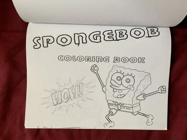 SpongeBob - Coloring Book64519995254530122