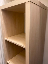 Wood-solid shelf unit