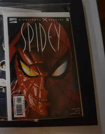 Marvel comics Universe x, spidey, View more