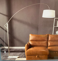 New adjustable arc lamp with marble base 