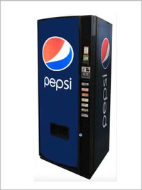 Excellent Condition Used Pop Vending Machine - Saskatoon